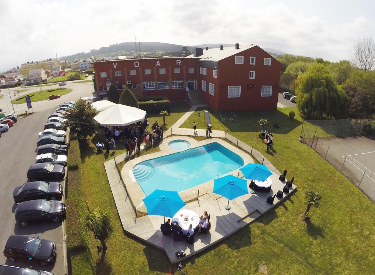 Hotel Voar Ribadeo Exteriör bild
