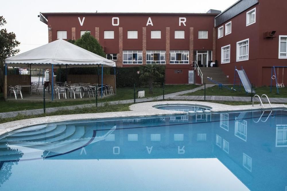 Hotel Voar Ribadeo Exteriör bild