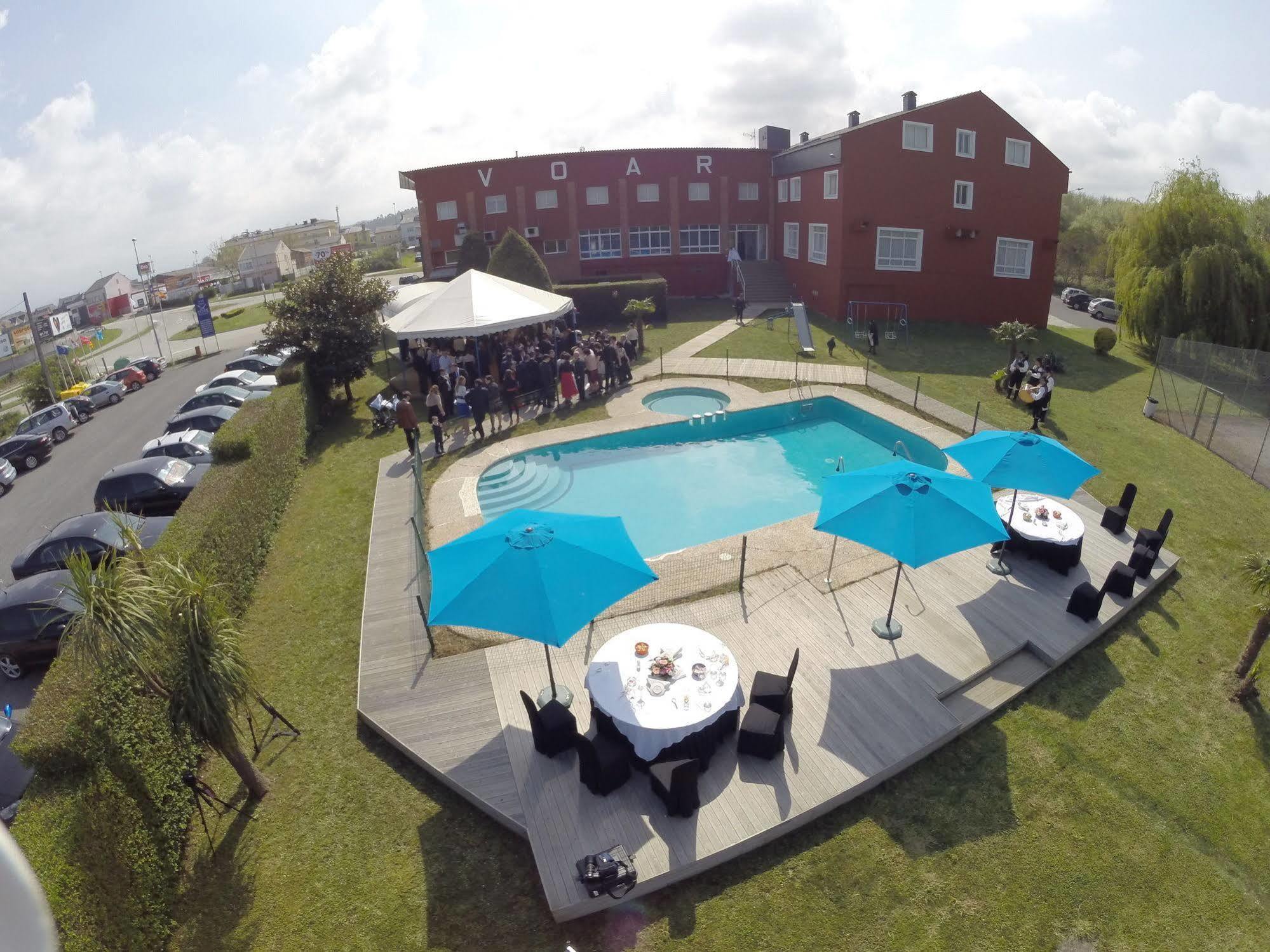 Hotel Voar Ribadeo Exteriör bild